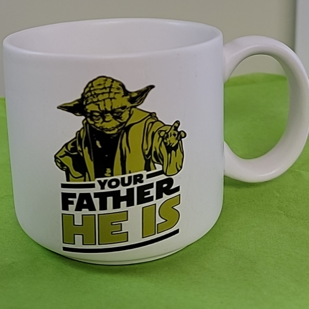 Hallmark Star Wars Yoda Mug - White and Green